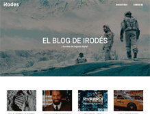 Tablet Screenshot of irodes.com